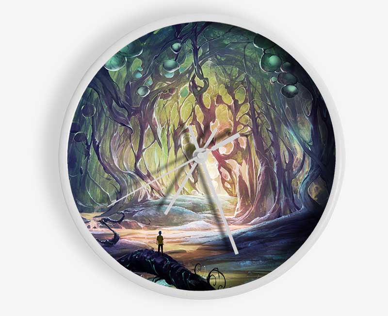Morbid Forest Clock - Wallart-Direct UK