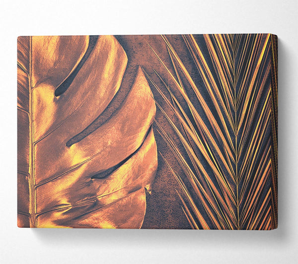  A Canvas Print of The Gold Leaf Canvas Wall Art