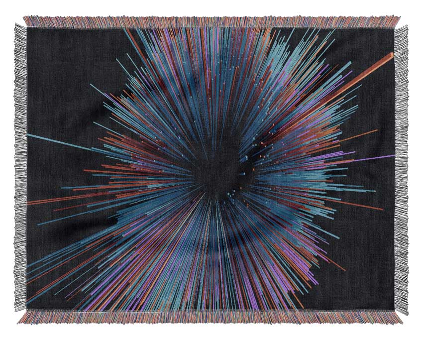 Spectrum Lines Woven Blanket