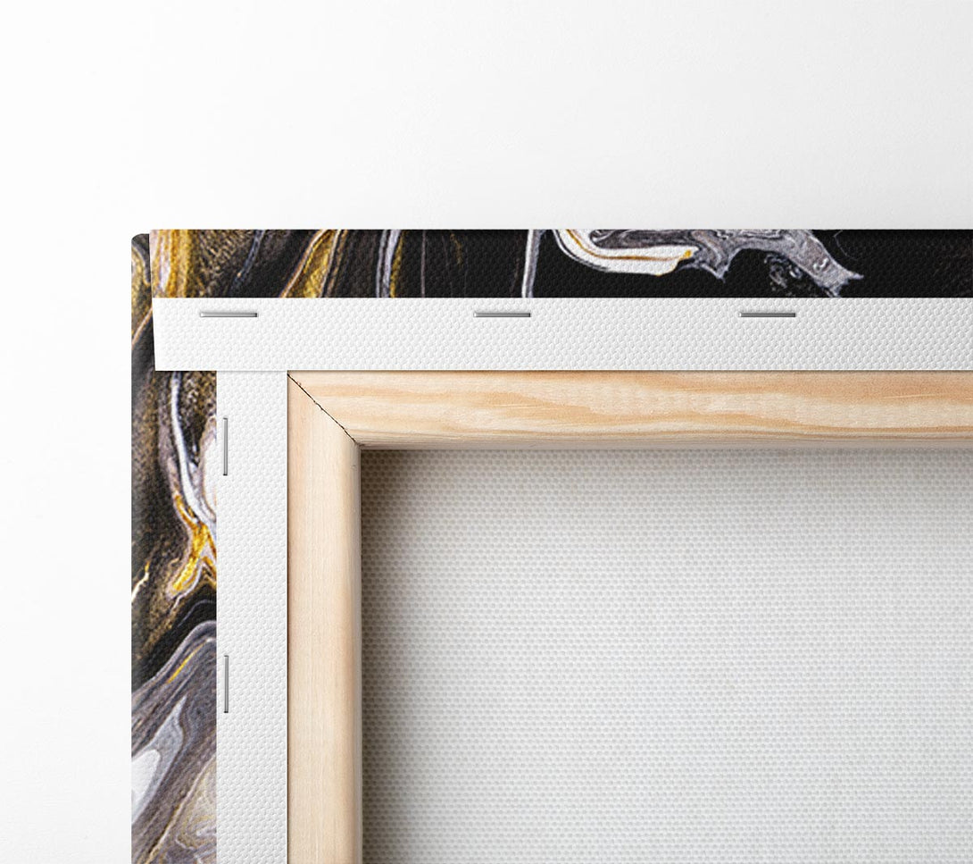  A Canvas Print of Liquid Coffee Canvas Print