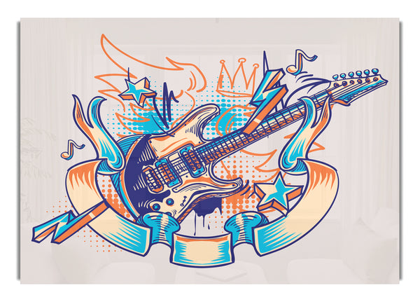 Shredding Guitar Zeros And Ones