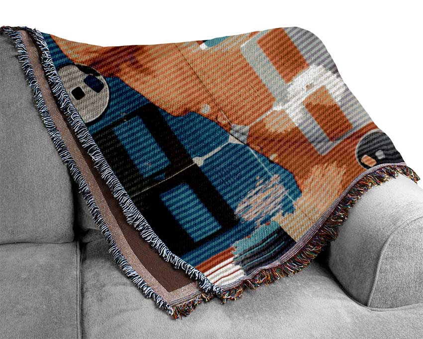 The Face Of Modeling Woven Blanket