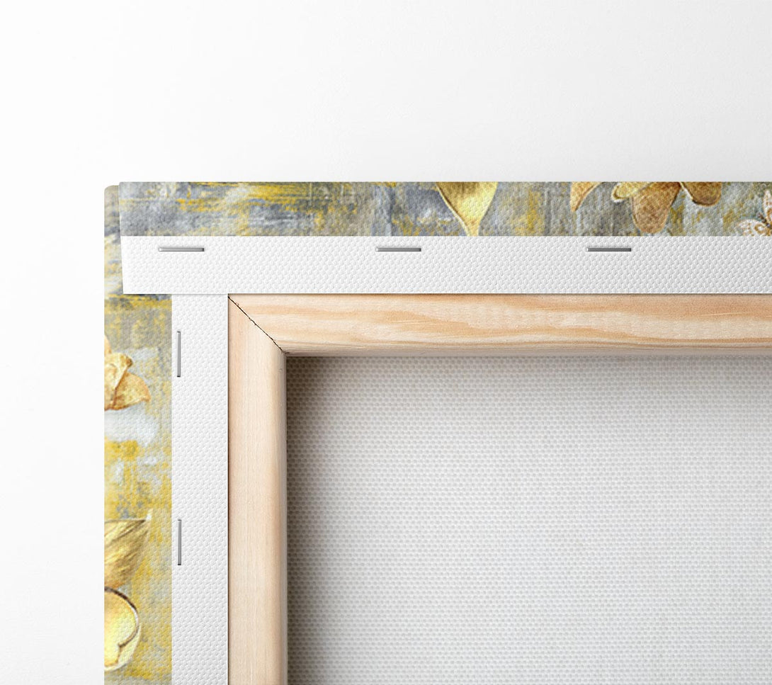  A Canvas Print of Yellow Flowers Beauty Canvas Wall Art