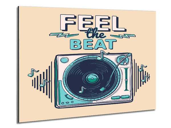 Feel The Beat Metal Print