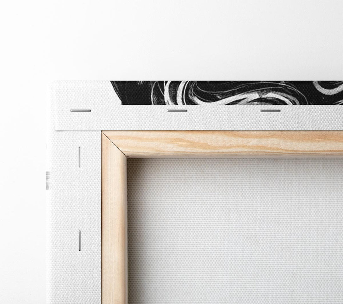  A Canvas Print of In The Dark Looking Down Canvas Wall Art