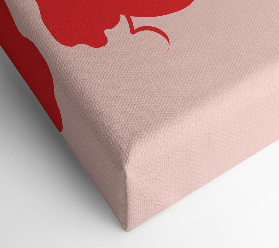  A Canvas Print of The Woman Fashion Canvas Print
