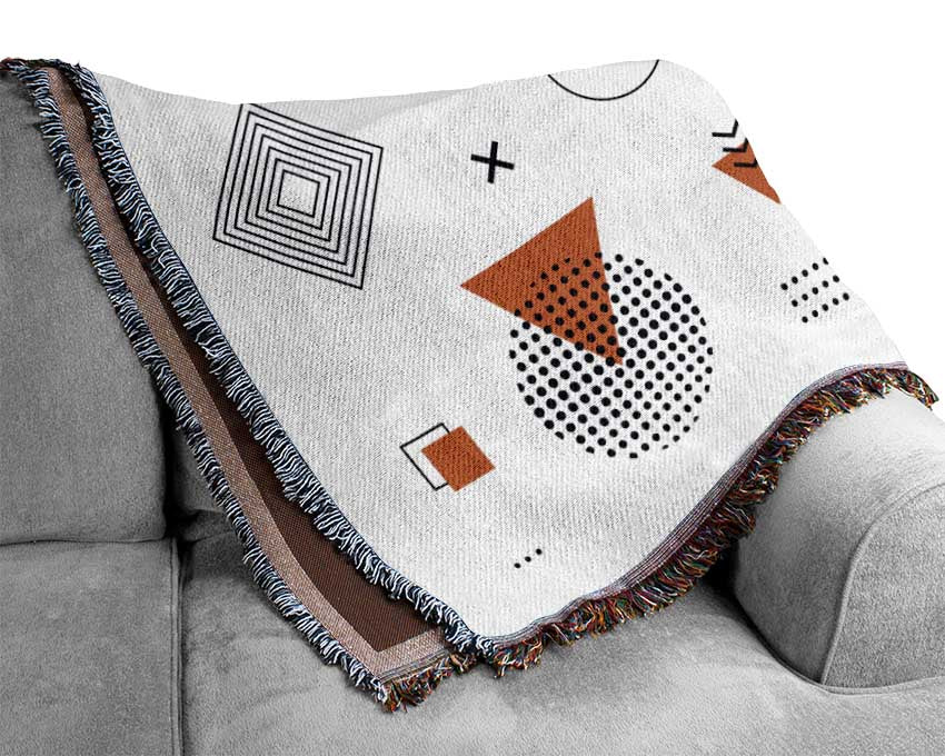 Shapes Of The Future Woven Blanket