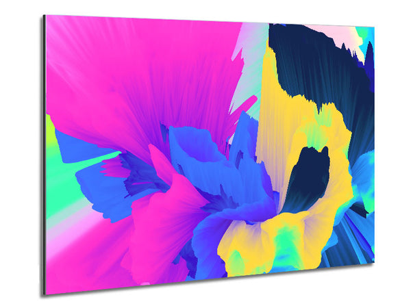 The Colour Washout Metal Print