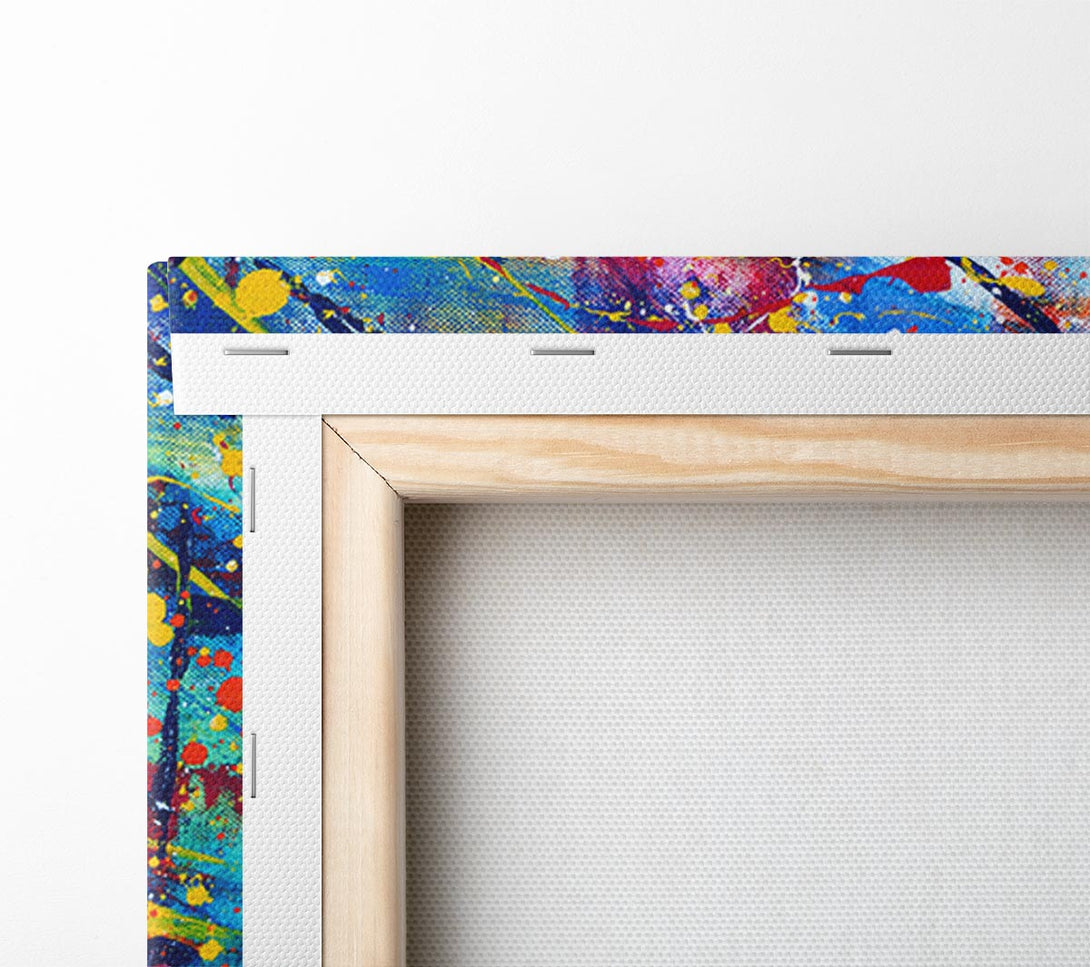  A Canvas Print of The Splatter Of The Bridge Canvas Print