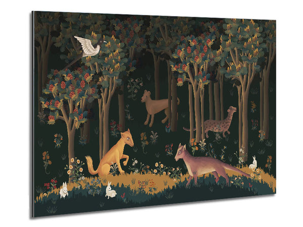 Creatures Of The Night Metal Print