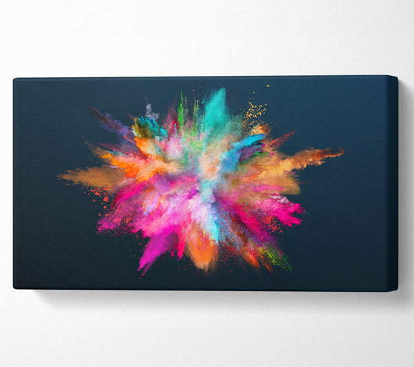 Explosion Of Paint Rainbow