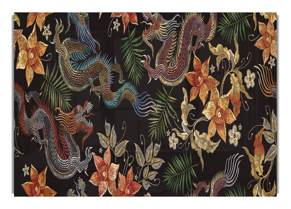 The Chinese Dragon Pattern