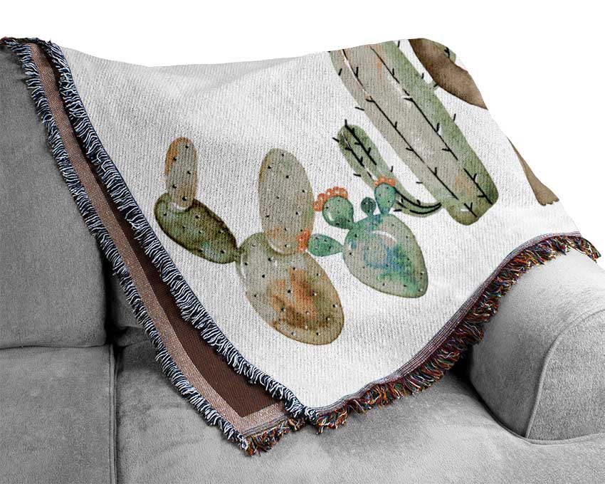 The Animal Party Woven Blanket