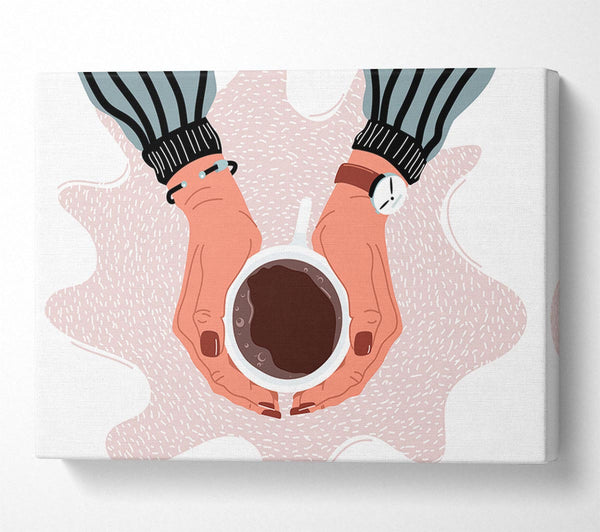 A Canvas Print of Time For Coffee Canvas Print
