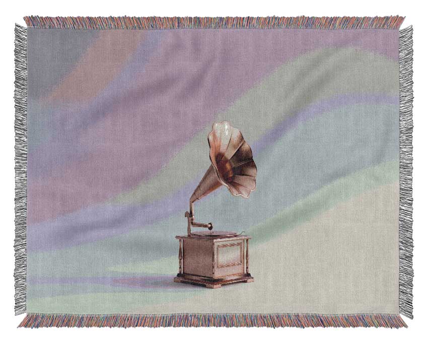 Gramophone Simplicity Woven Blanket