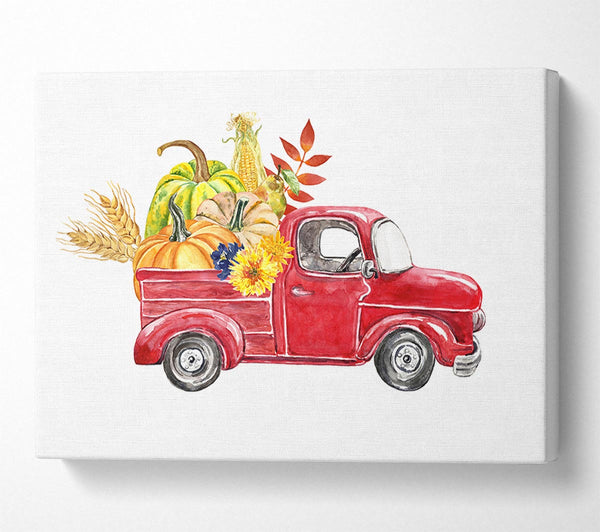  A Canvas Print of Farming The Squash Canvas Art