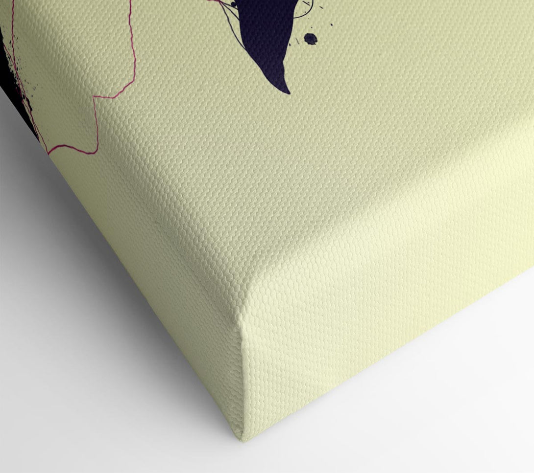  A Canvas Print of Blackbird Breaking The Boundries Canvas Wall Art