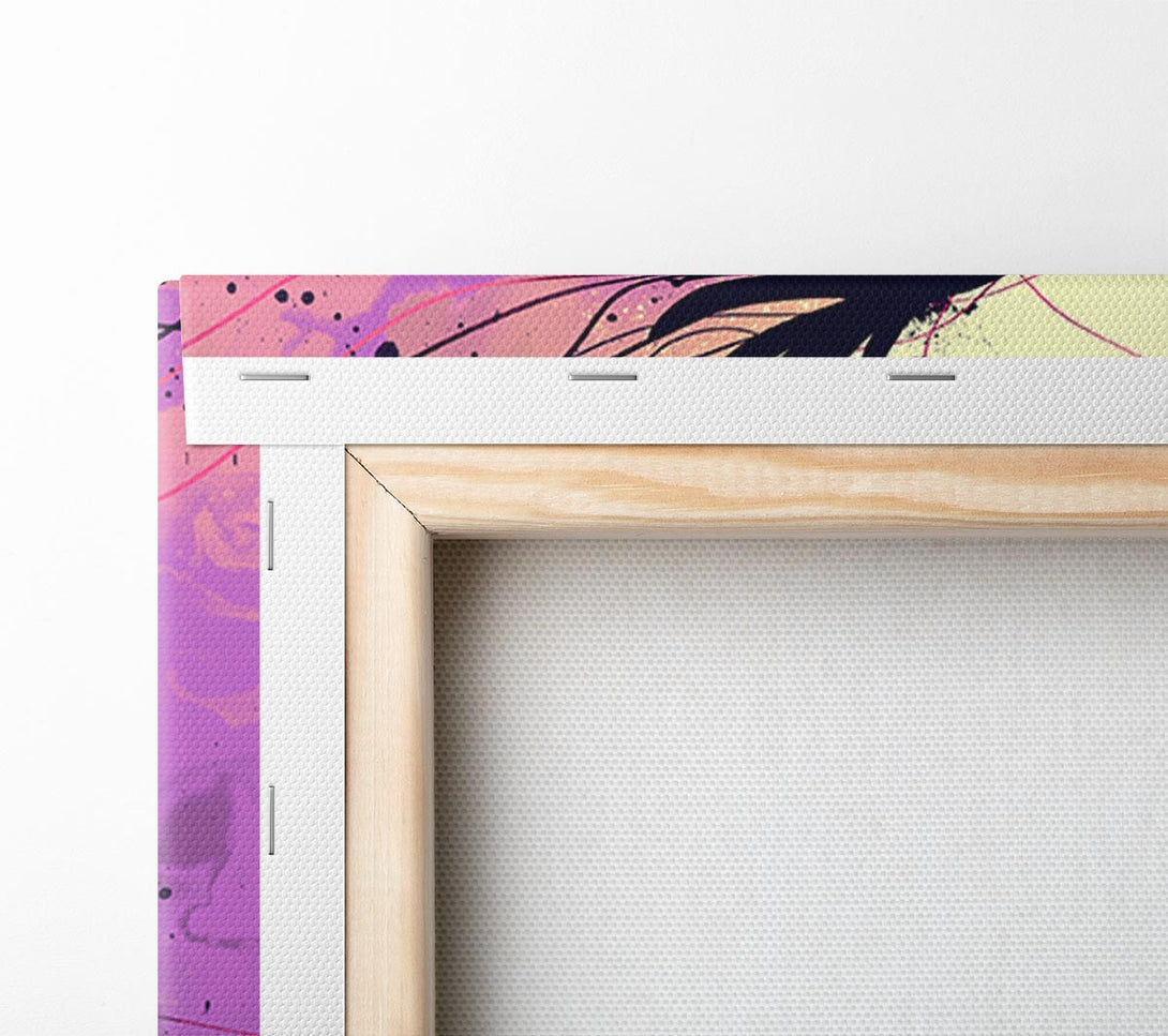  A Canvas Print of Blackbird Breaking The Boundries Canvas Wall Art
