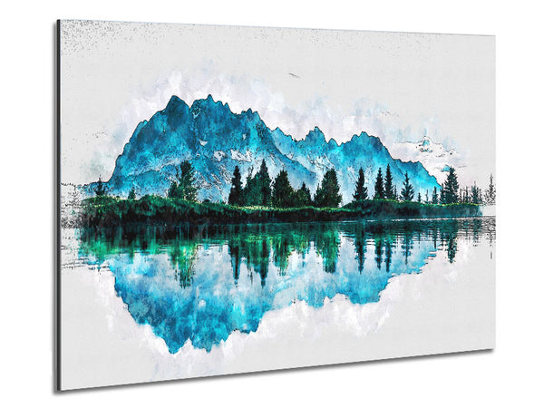 The Canadian Landscape Metal Print