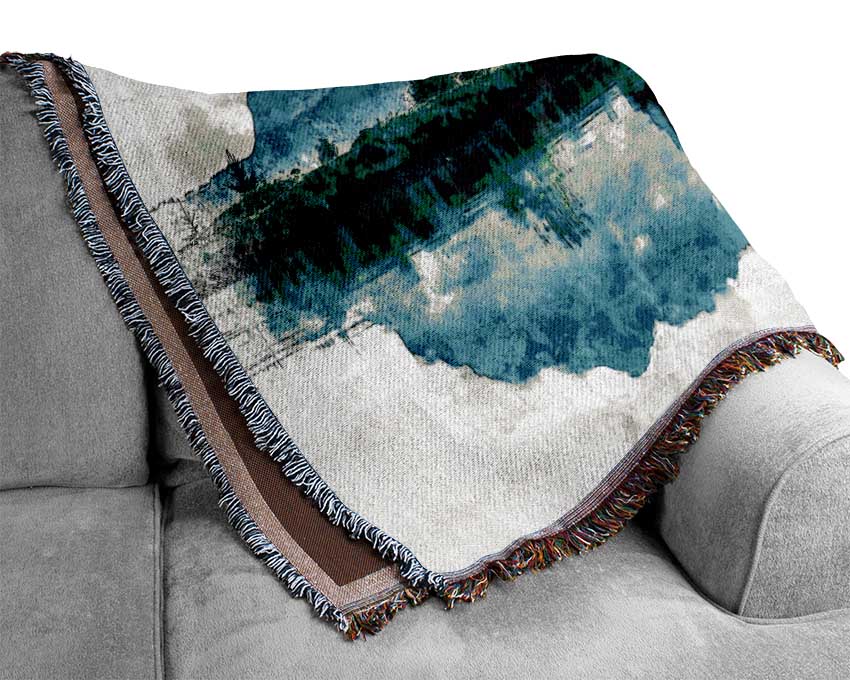 The Canadian Landscape Woven Blanket