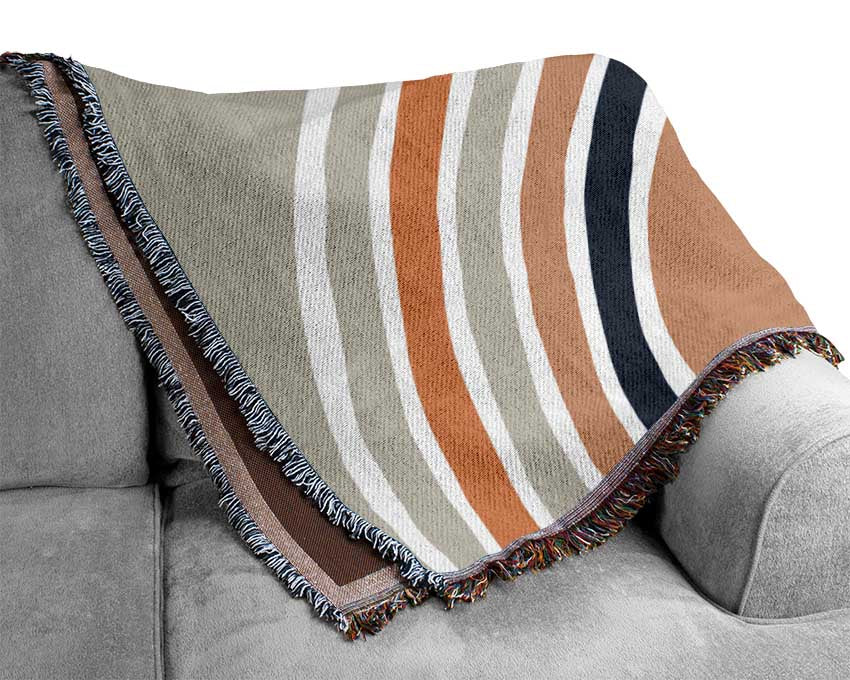 The Contemporary Rainbow Woven Blanket