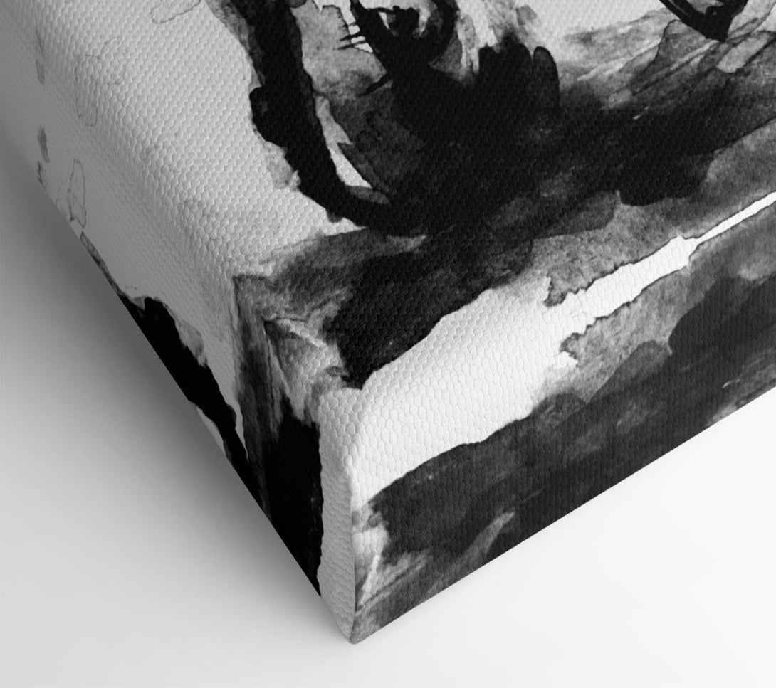  A Canvas Print of The Butterfly Mouth Canvas Print