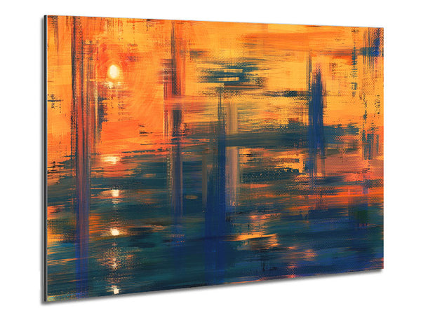 The Sunrise Opening Metal Print