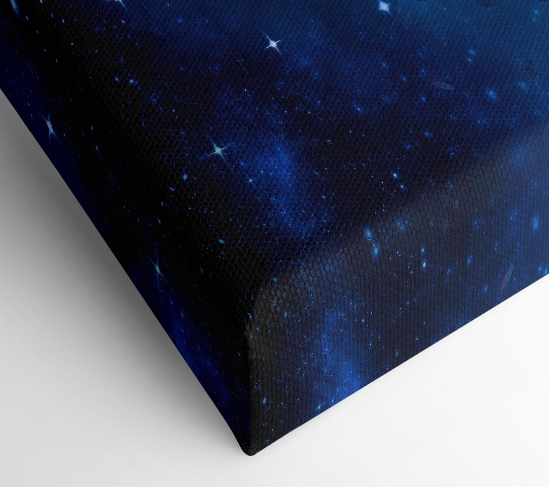 A Canvas Print of Rocketman Playing Games Canvas Print