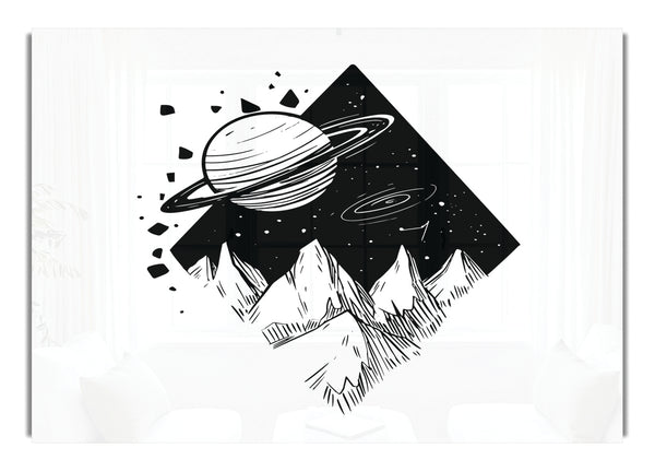 The Diamond Planet Void