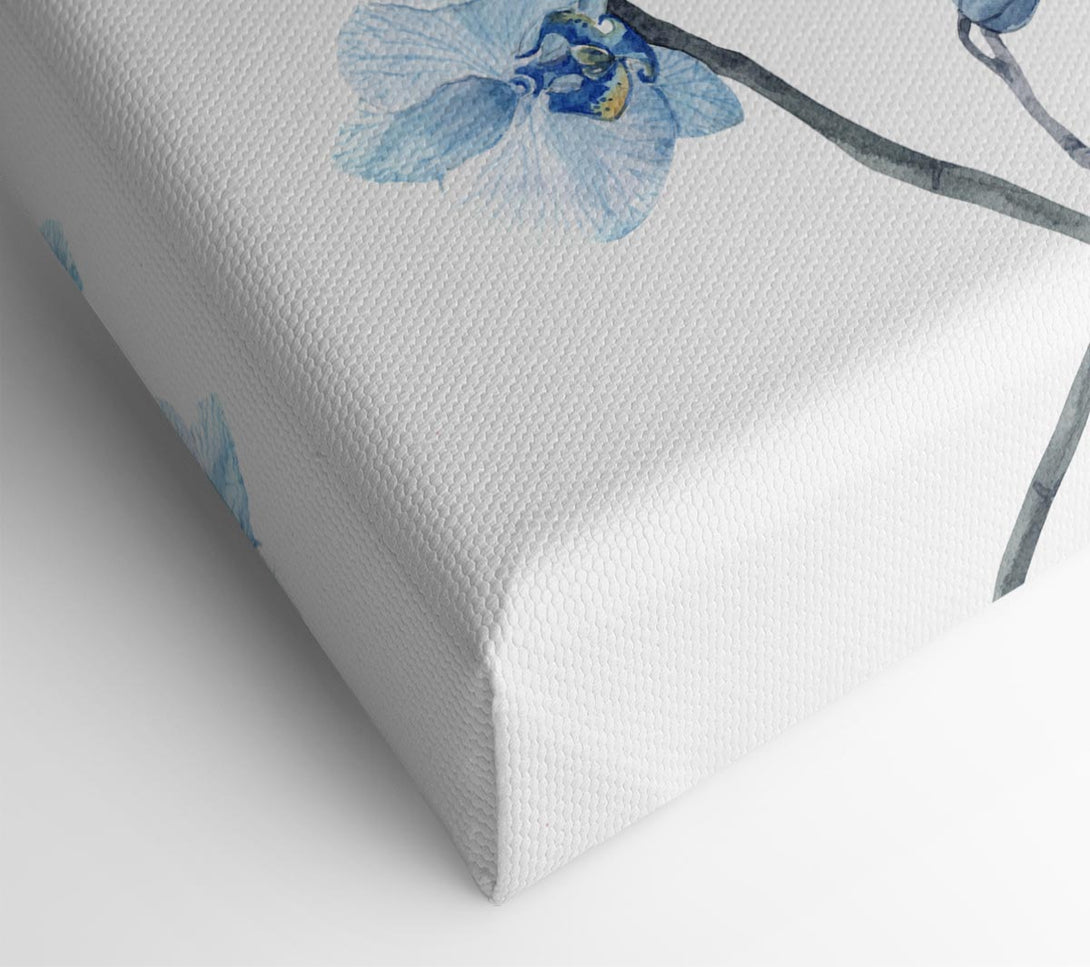  A Canvas Print of The Blue Orchid Curve Canvas Art