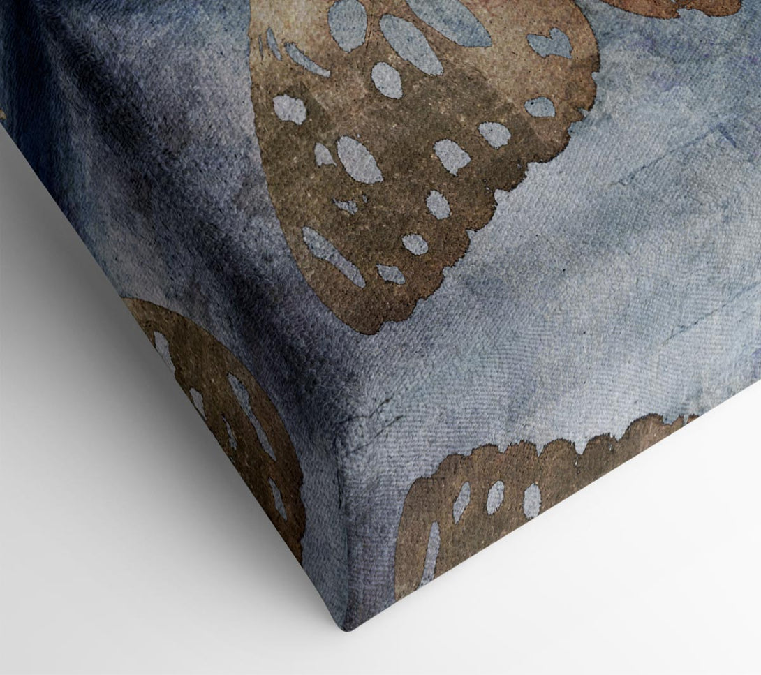  A Canvas Print of Gold Flake Butterfly Canvas Art