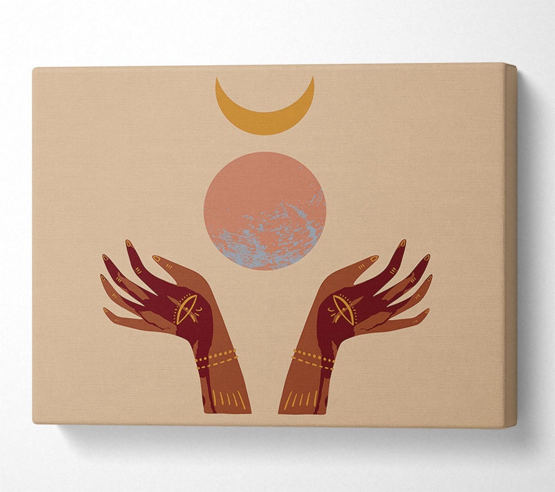  A Canvas Print of Planetary Allignment Canvas Wall Art