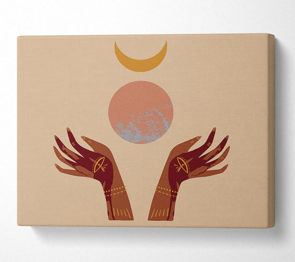  A Canvas Print of Planetary Allignment Canvas Wall Art