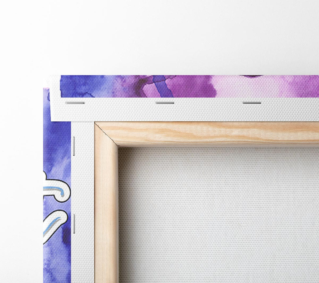  A Canvas Print of Bon Appetit Saying Canvas Art