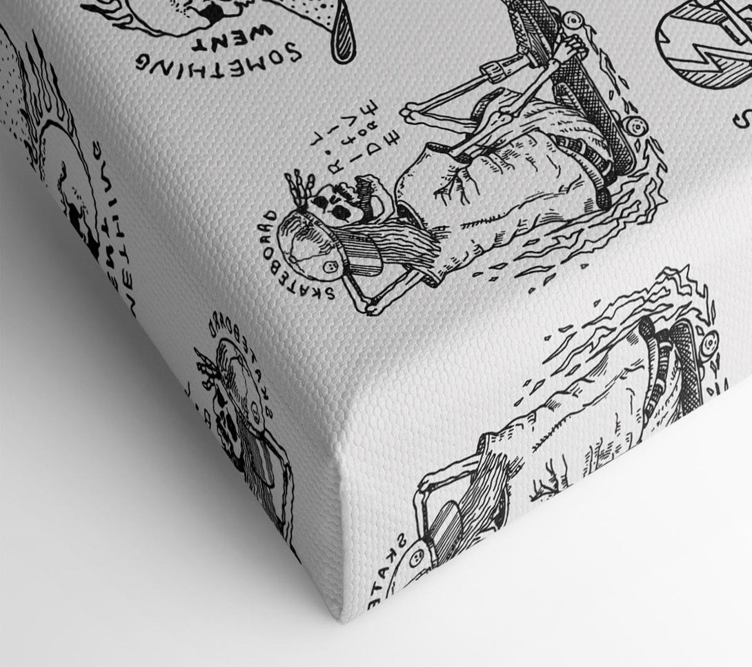  A Canvas Print of The Skate Shop Canvas Print