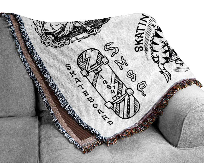 The Skate Shop Woven Blanket