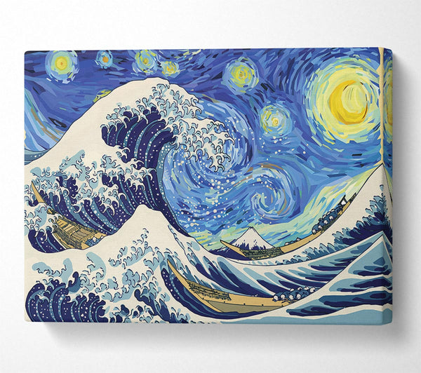  A Canvas Print of The Classic Art Mashup Canvas Art