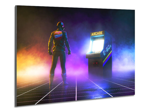Ready To Enter The Game Metal Print