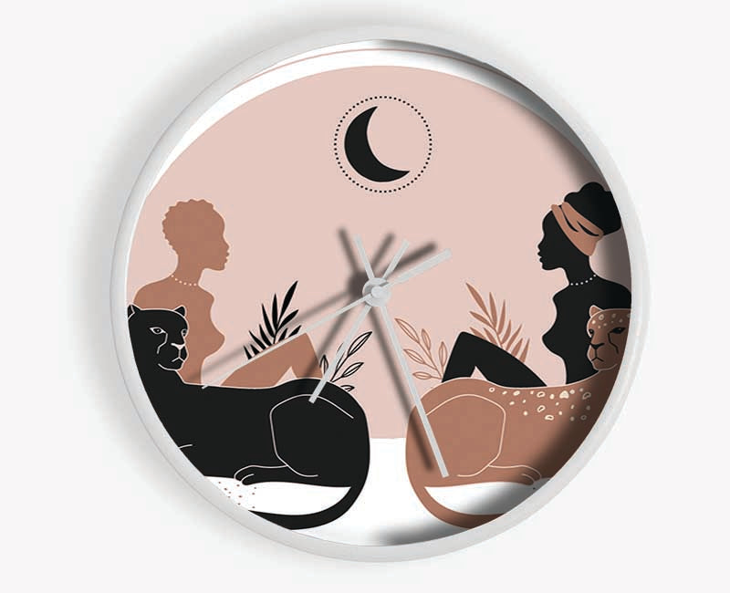 Mother Of Cats Clock - Wallart-Direct UK