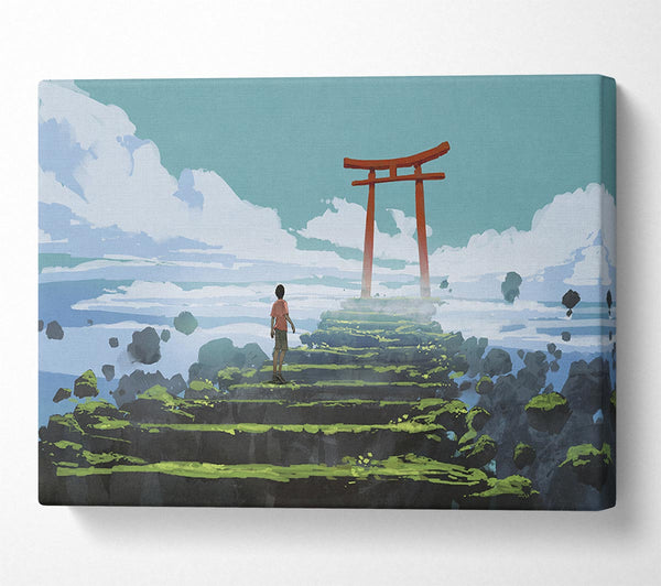  A Canvas Print of The Sky Temple Canvas Print