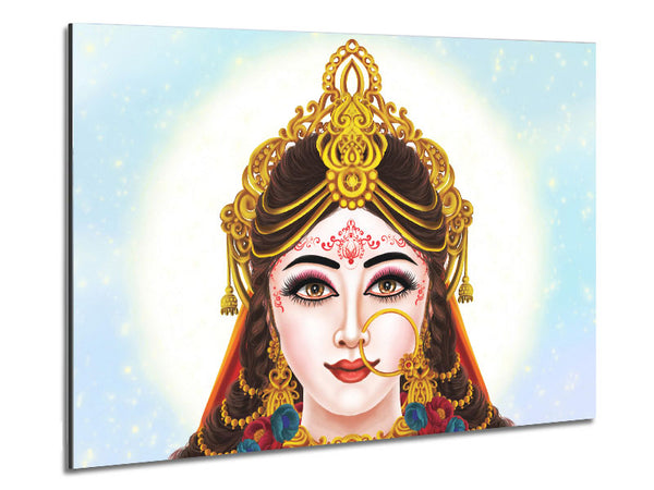 Indian Princess Metal Print