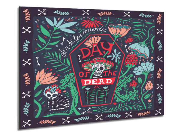Day Of The Dead Celebration Metal Print