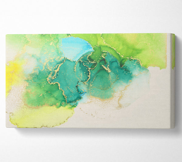 The Green And Blue Gold Wash