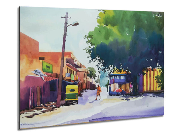 The Little Quiet Village Metal Print