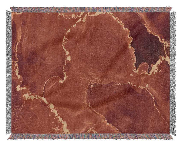 Supreme Red Glitter Woven Blanket