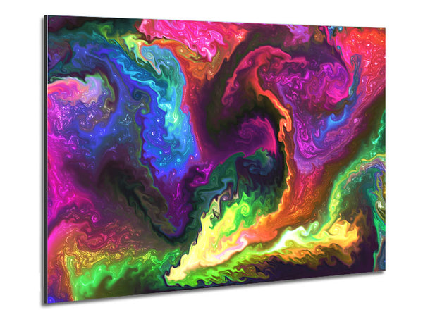 The Vivid Universe Explosion Metal Print