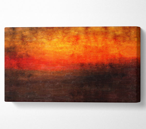 Orange Burns Black To Red