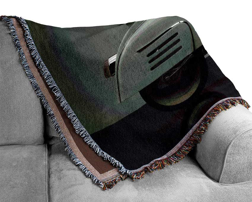 The Awesome Scooter Woven Blanket
