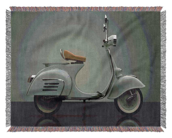 The Awesome Scooter Woven Blanket
