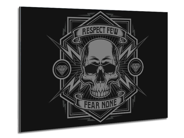 Respektiere wenige, fürchte niemanden